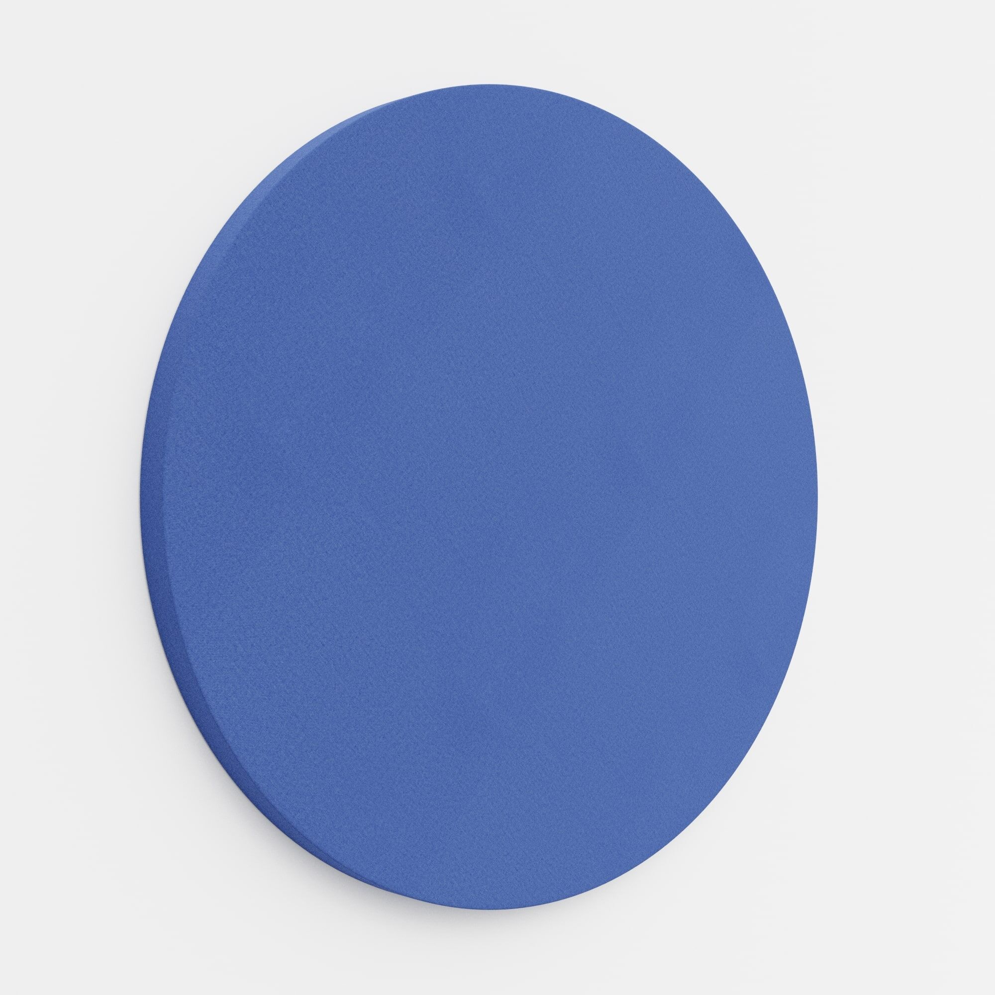 Fabric Wrapped Wall Panel - 25mm Circle - Lucia 11_Bluebell