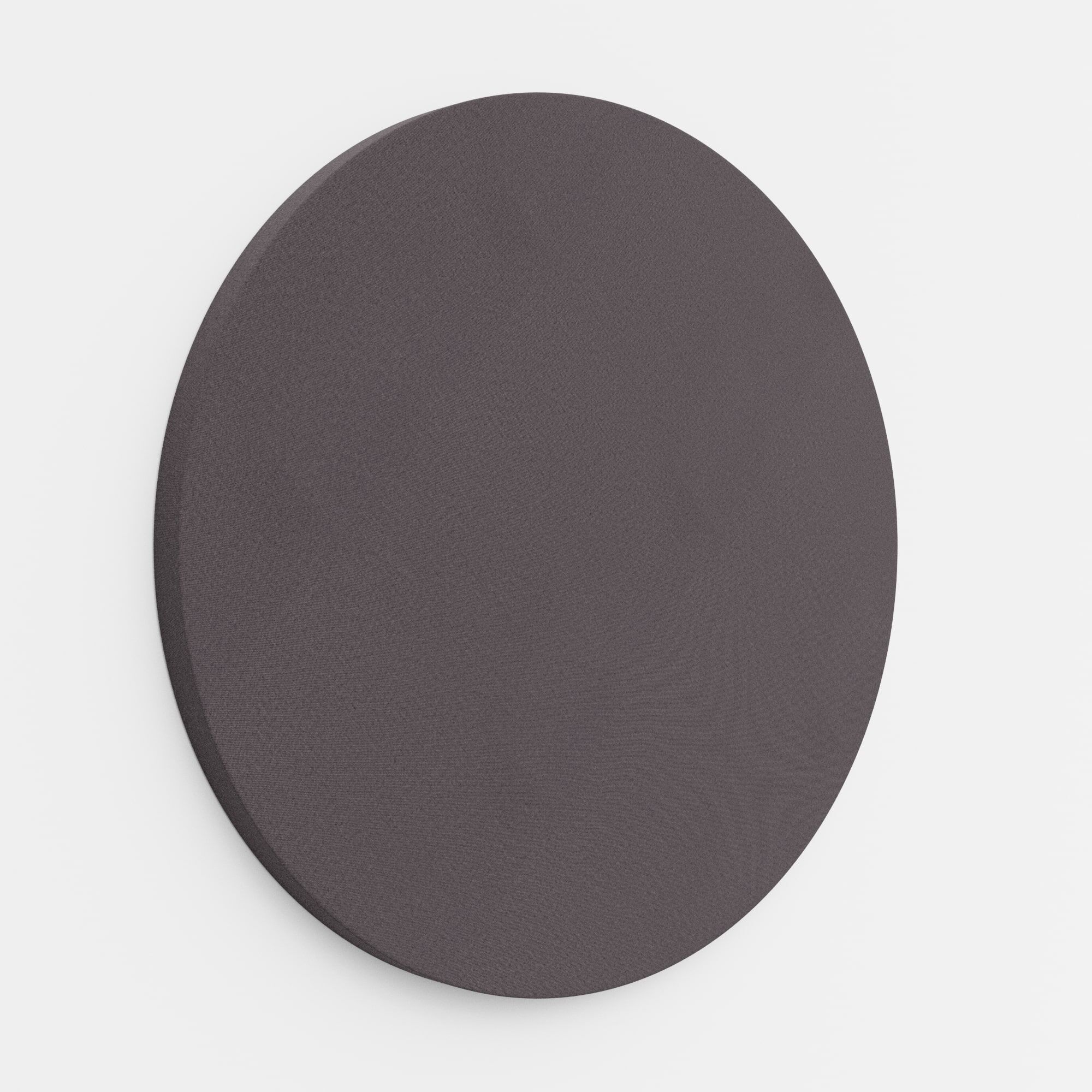 Fabric Wrapped Wall Panel - 25mm Circle - Lucia 21_Blizzard