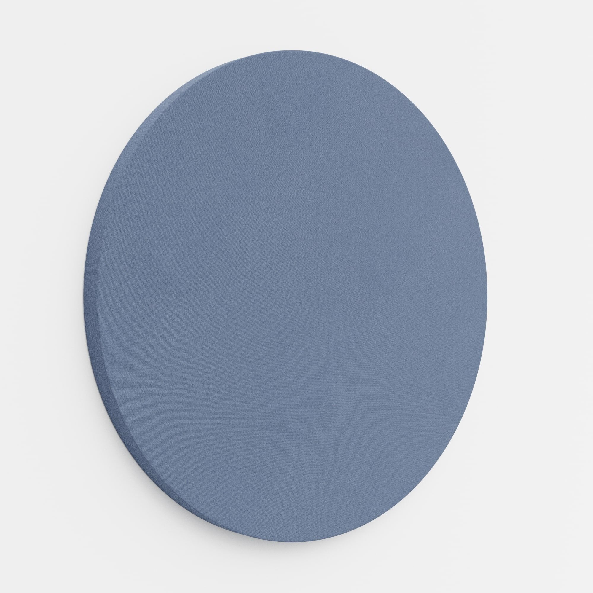 Fabric Wrapped Wall Panel - 25mm Circle - Lucia 7_Steel