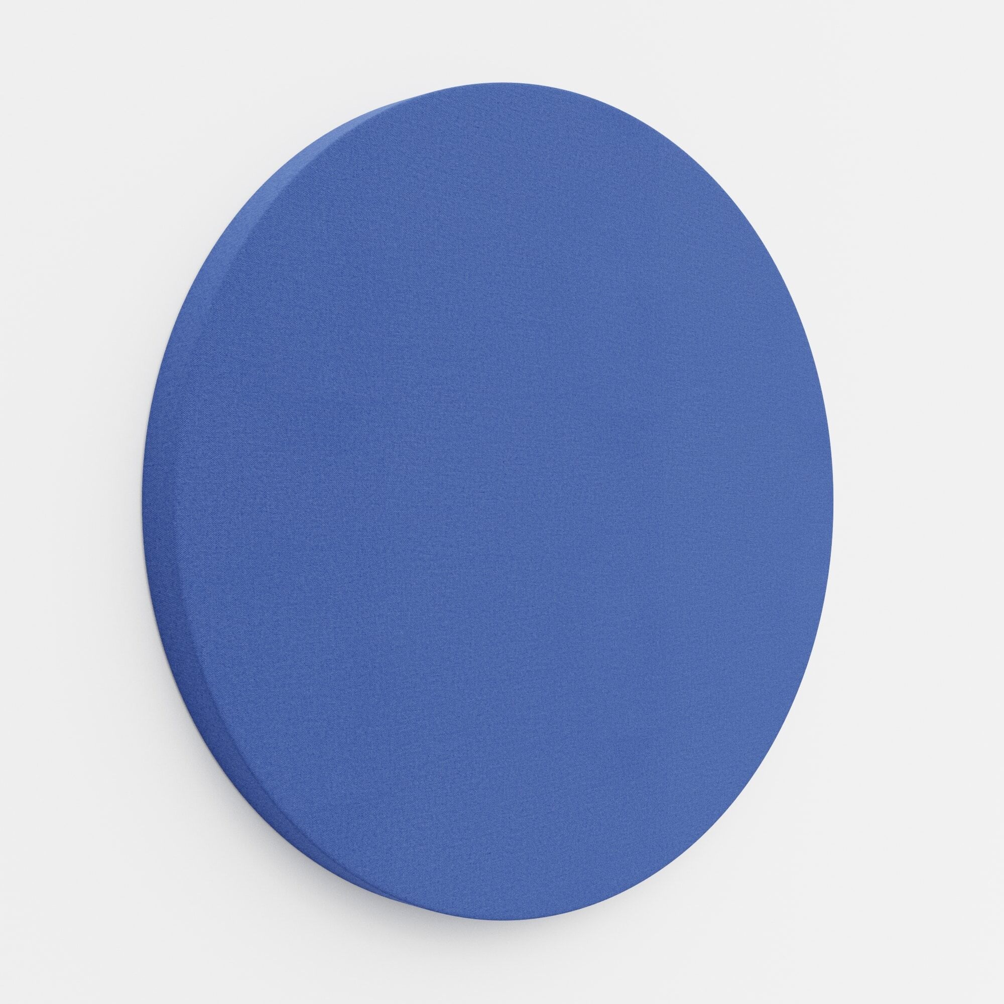 Fabric Wrapped Wall Panel - 40mm Circle - Lucia 11_Bluebell