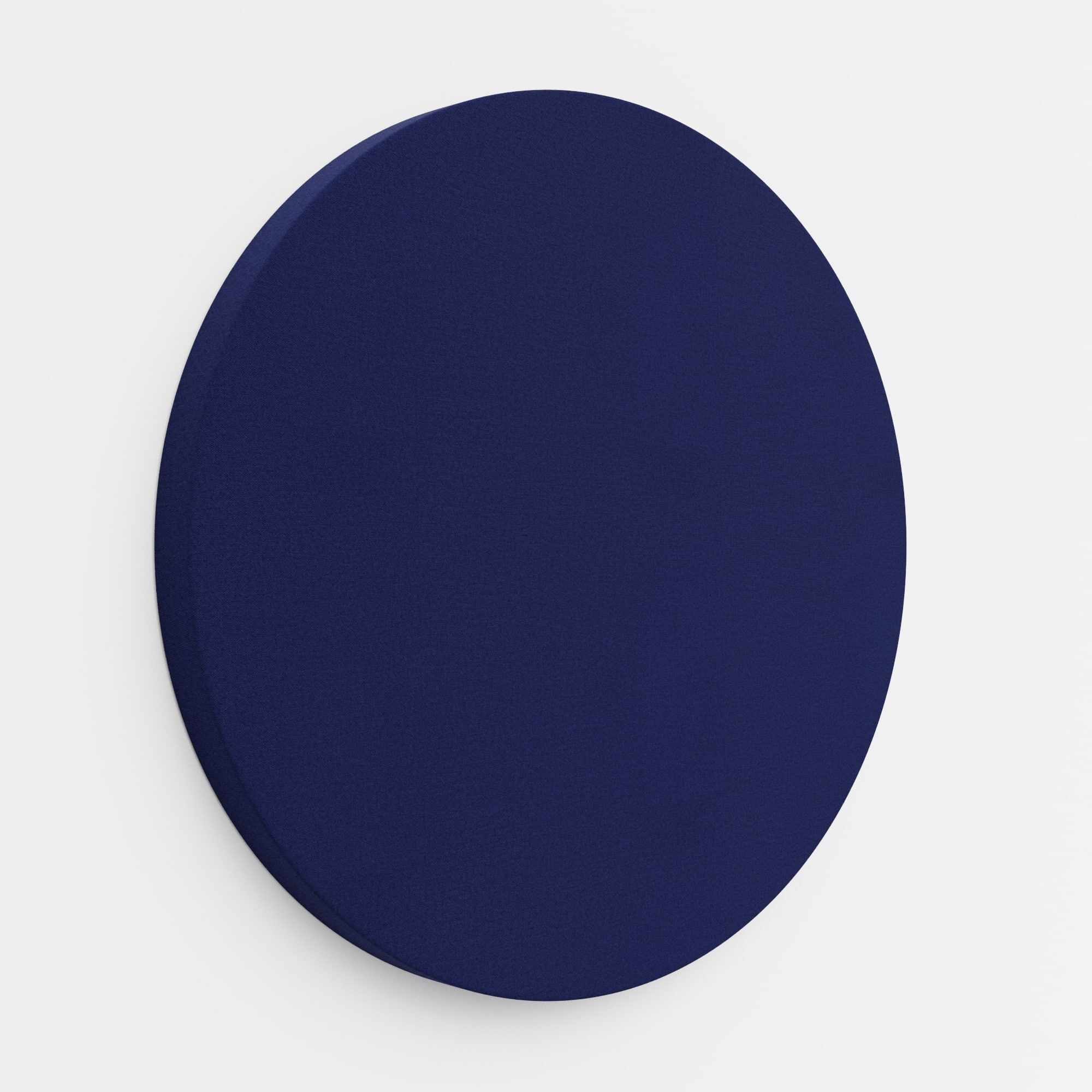 Fabric Wrapped Wall Panel - 40mm Circle - Lucia 5_Ocean