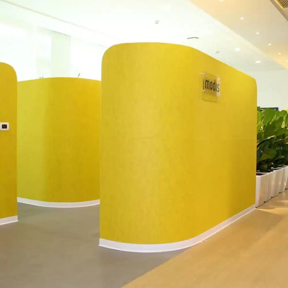 BuzziSkin acoustic wallpaper office